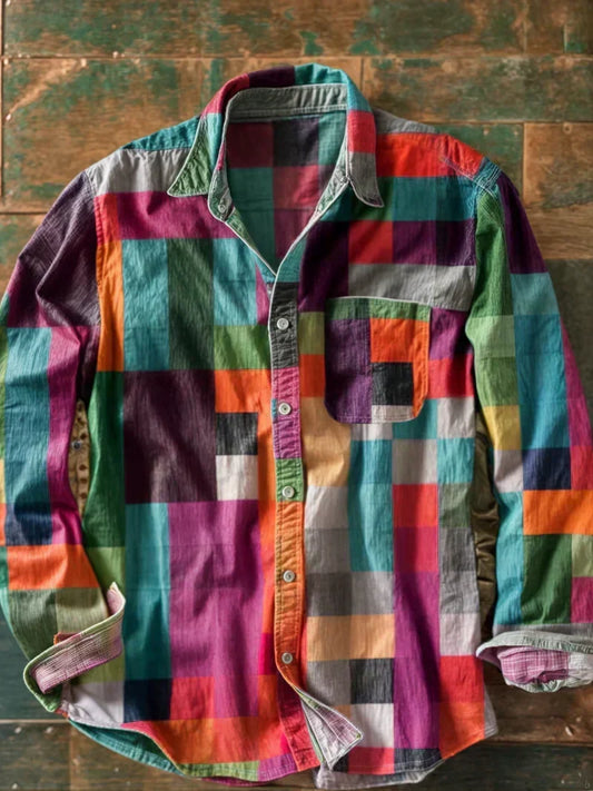 Russel™ | Camisa de cuadros Premium