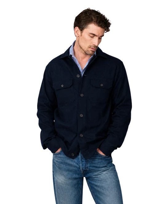 Camisa Larga de Sarga