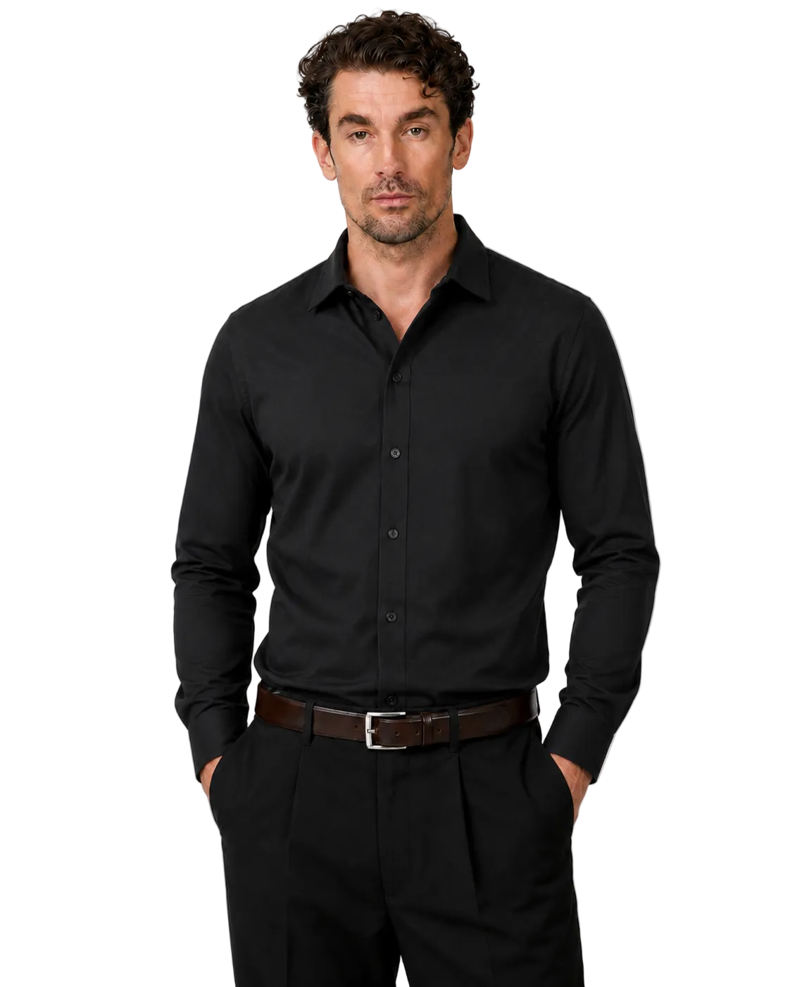 Camisa Manga Larga Elegante