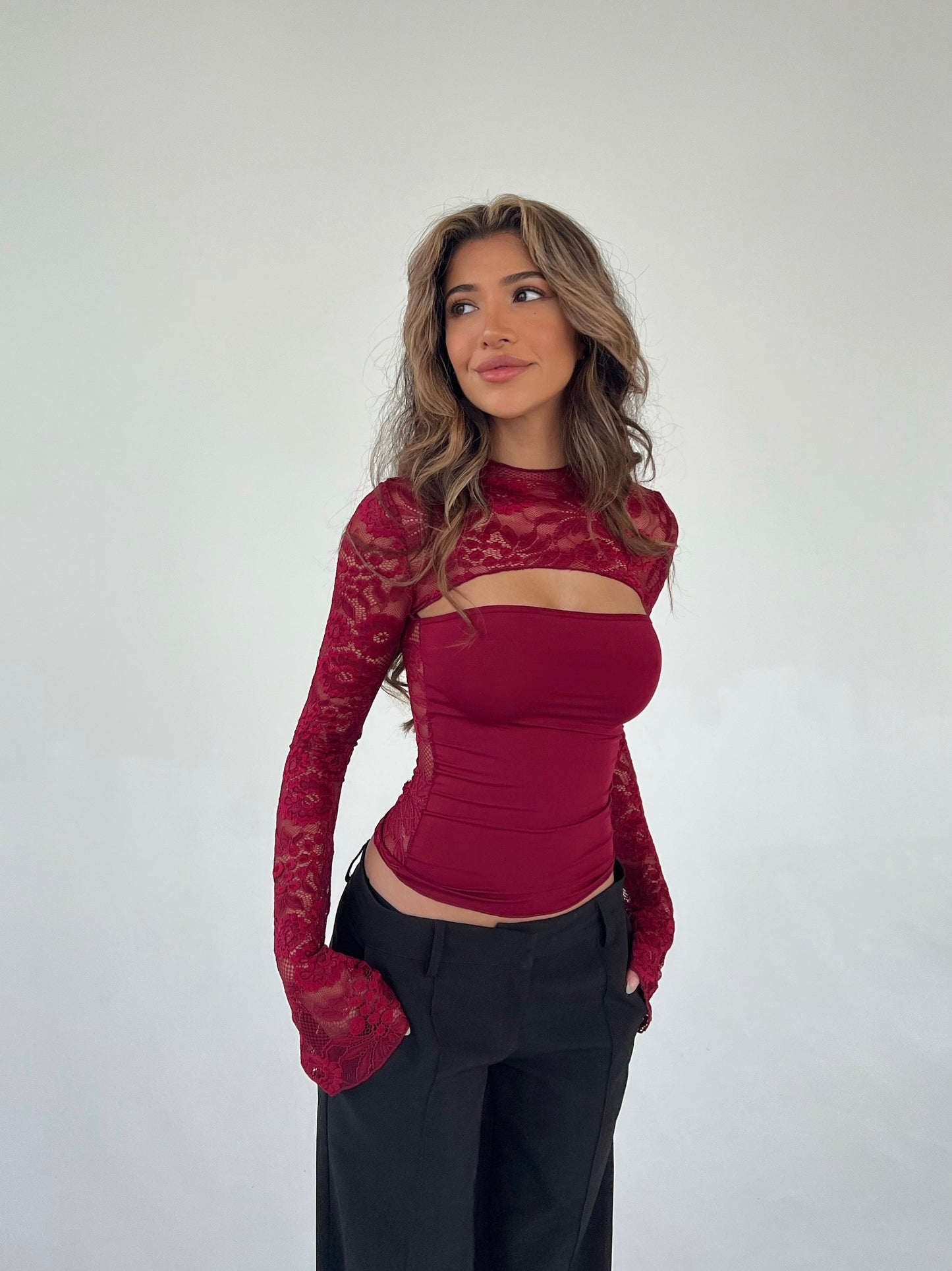 Adriana | Top de encaje