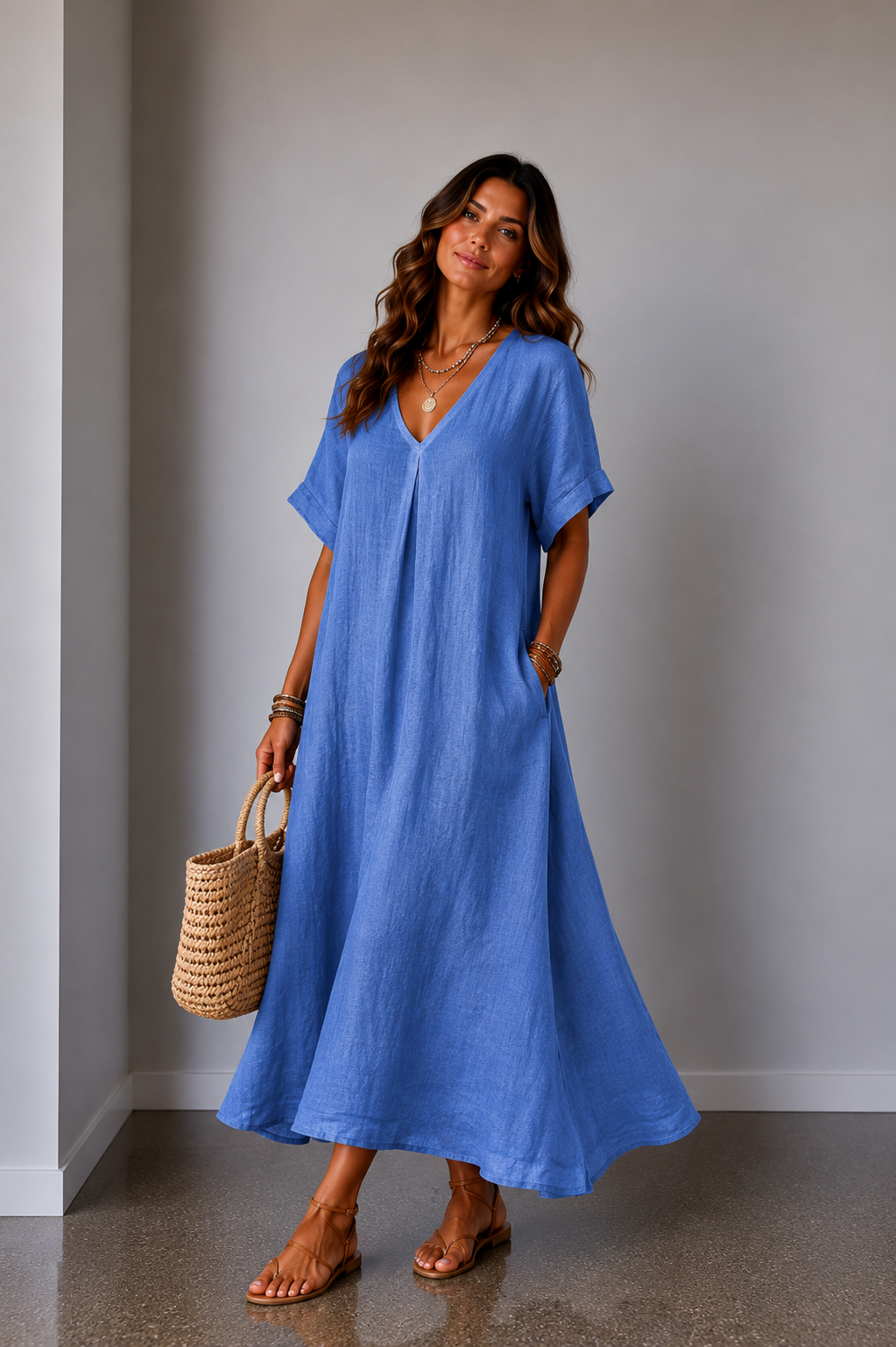Vestido Santorini