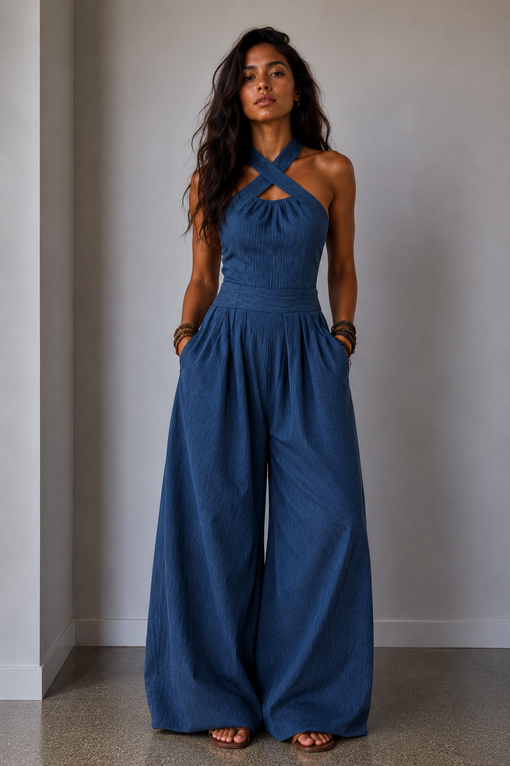 Ariana | Mono Elegante Escote Cruzado