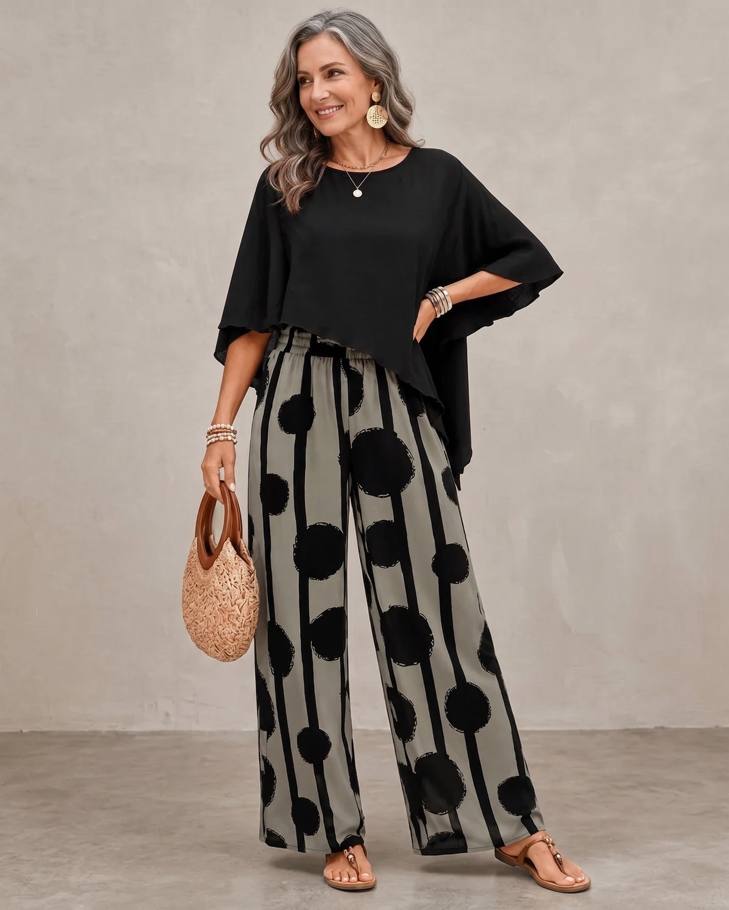 Lucrezia | Conjunto fluido de dos piezas