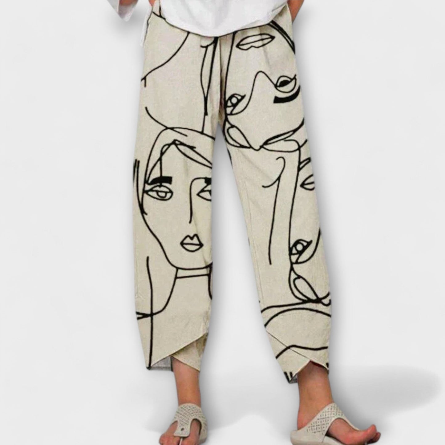 Nahia - pantalones casuales