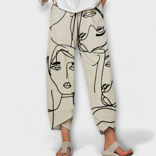 Nahia - pantalones casuales