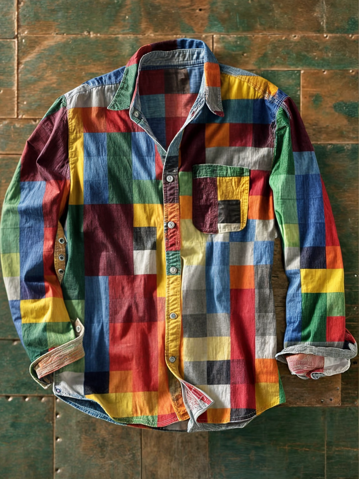 Russel™ | Camisa de cuadros Premium