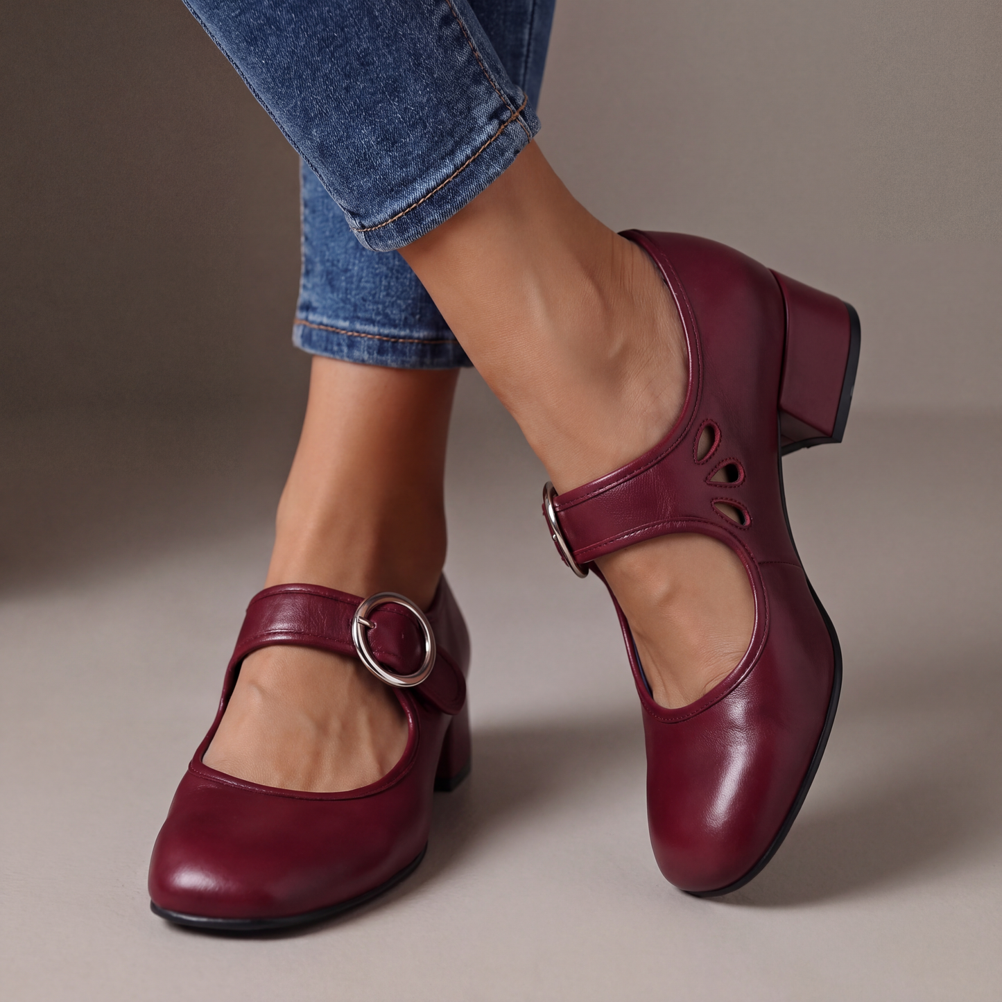 Carmen | Sandalias Cómodas de Cuero