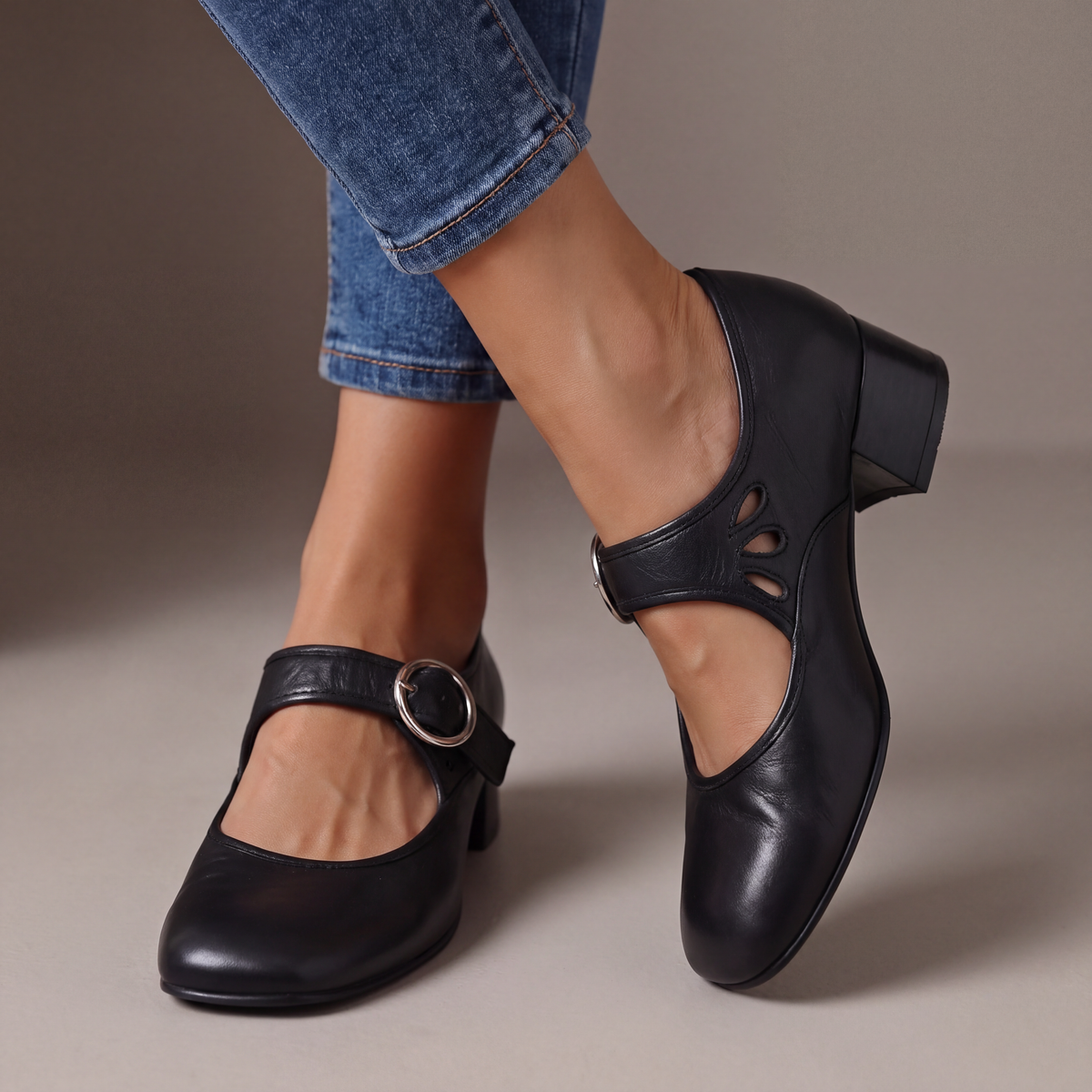 Carmen | Sandalias Cómodas de Cuero