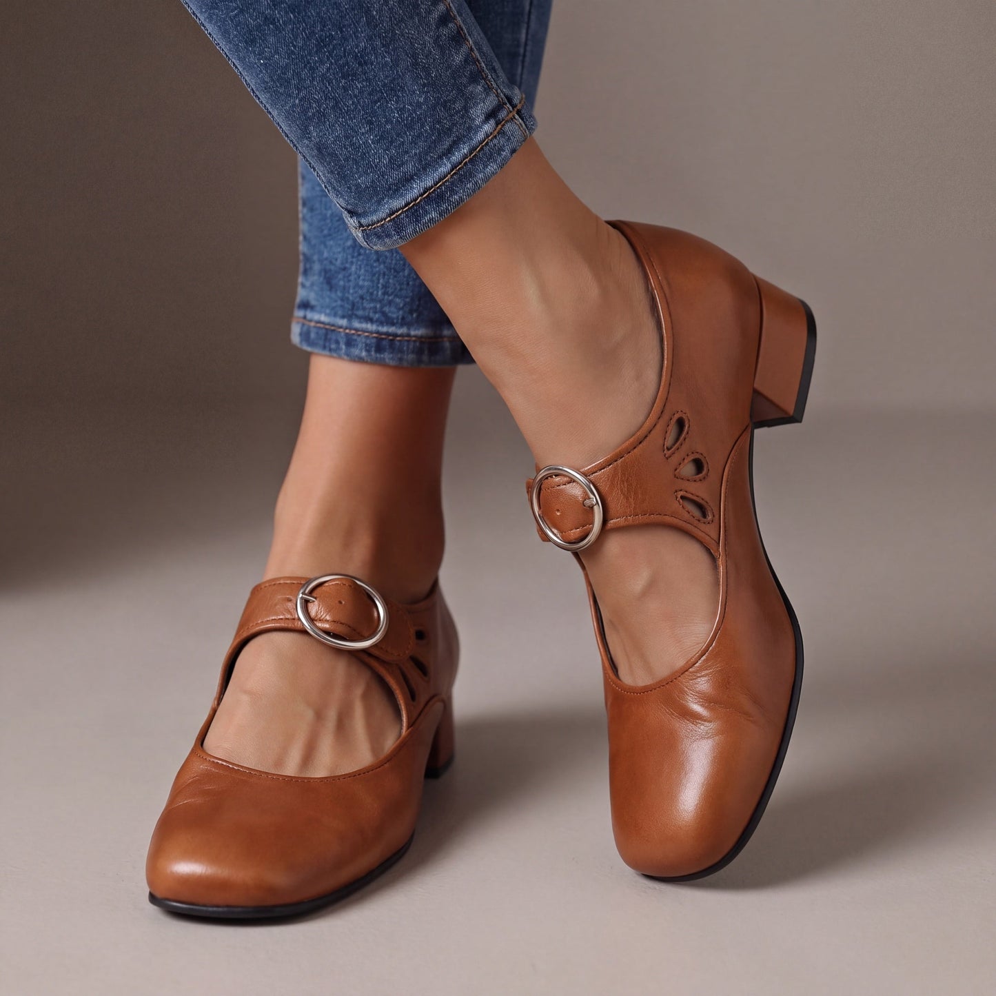 Carmen | Sandalias Cómodas de Cuero