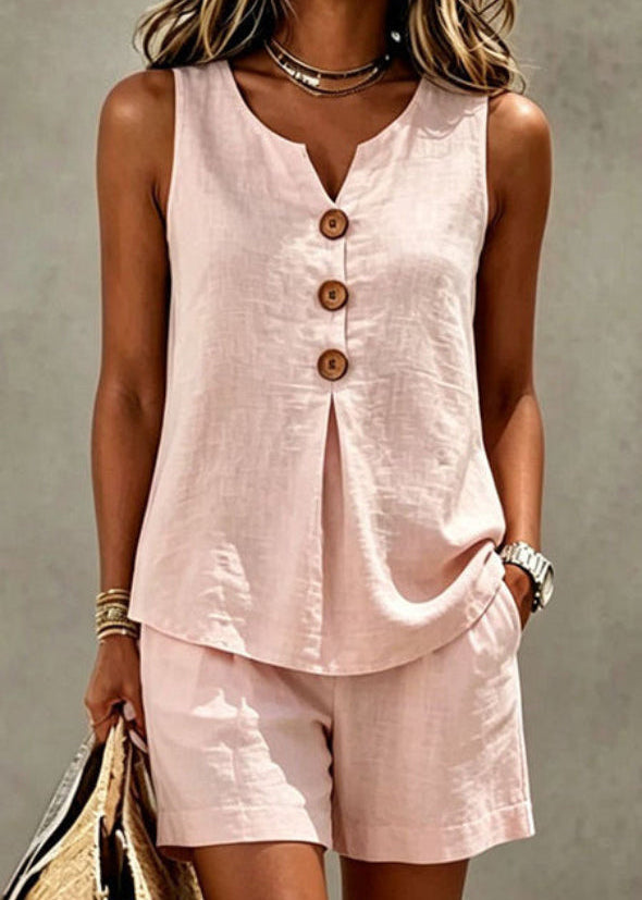 Solana | Conjunto con camisa y pantalones cortos
