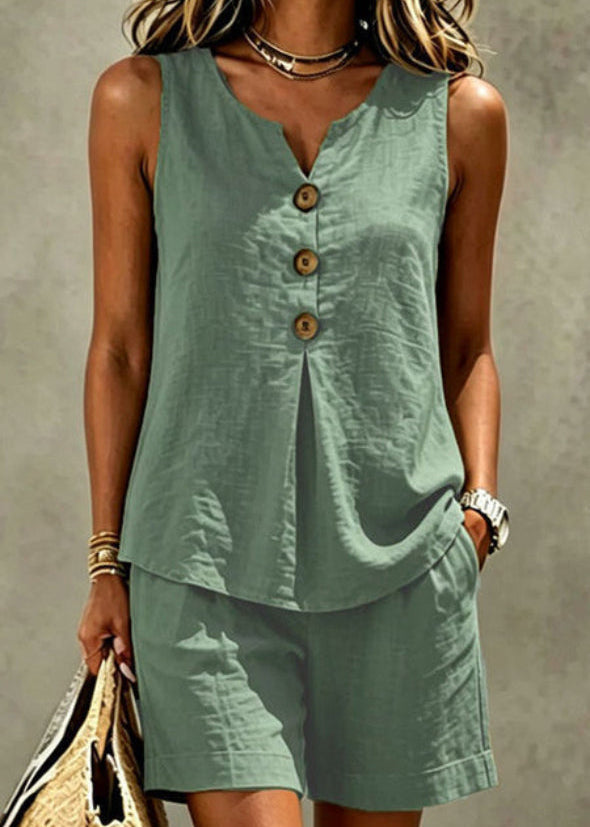 Solana | Conjunto con camisa y pantalones cortos