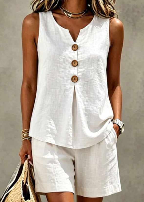 Solana | Conjunto con camisa y pantalones cortos